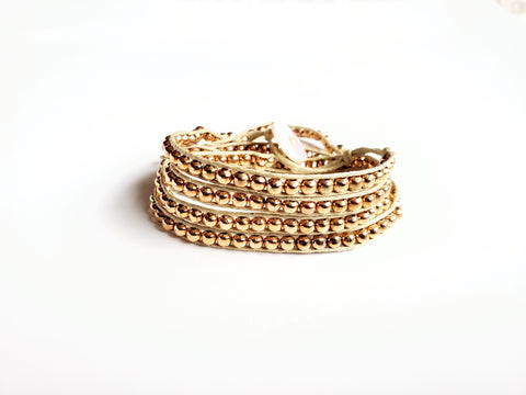 Golden Glory Wrap Bracelet / Anklet